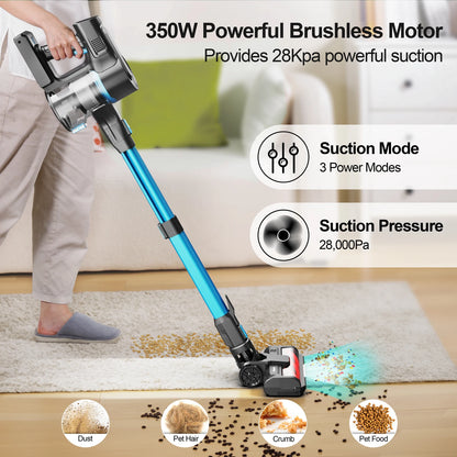 Smart Cordless Vacuum Cleaner, Free-Standing Design