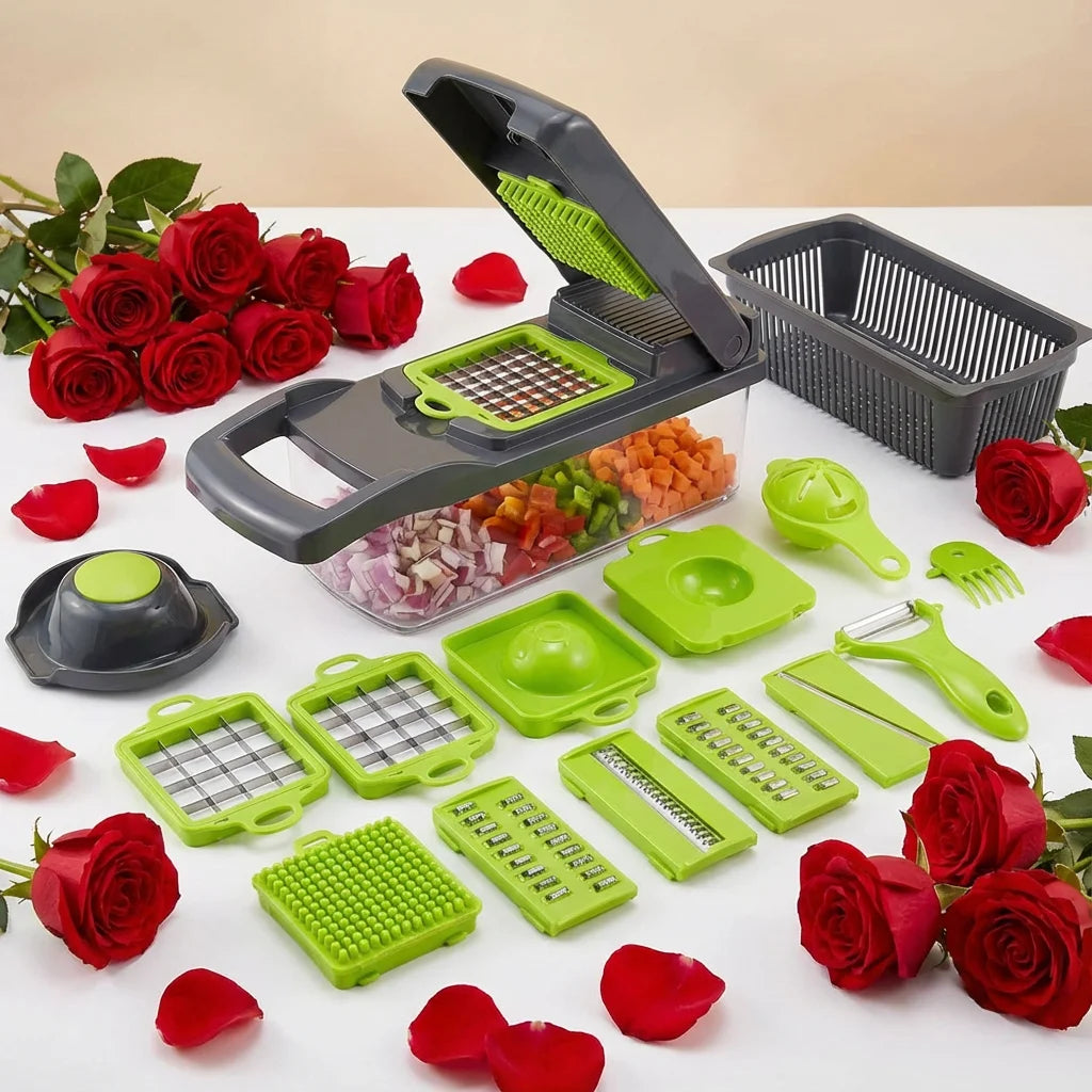 Hand Guard Vegetable Cutter, for Cooking Together