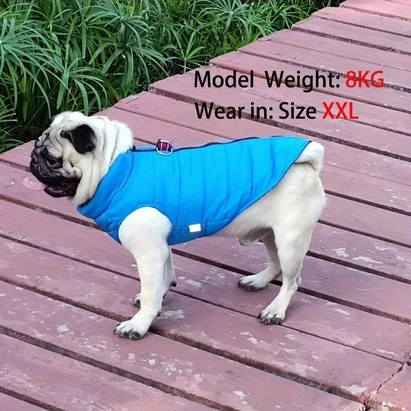 Windproof Pet Coat Jacket Padded Clothing Outfit Vest