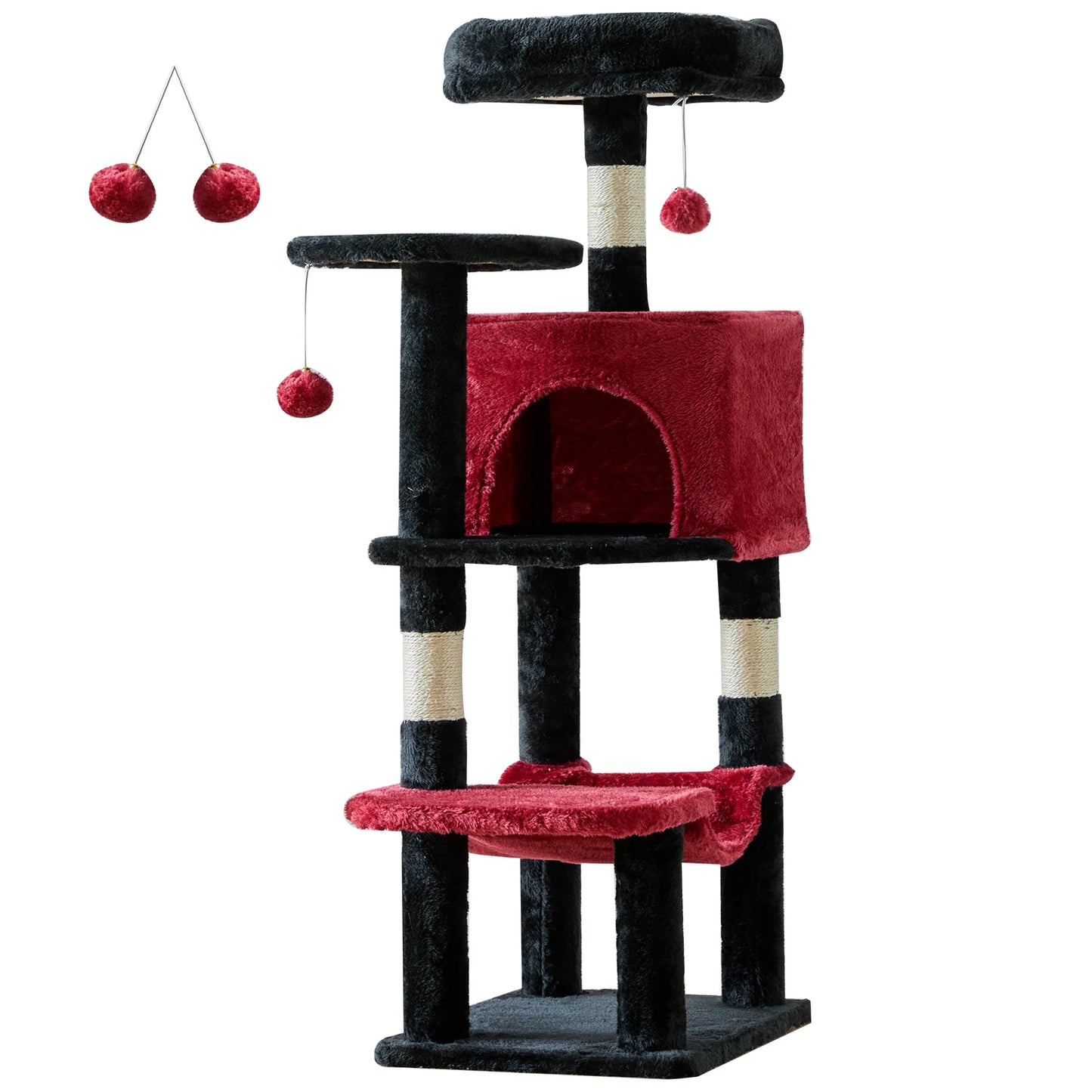 44In Cat Tree Tall Multi-Climbing Towert
