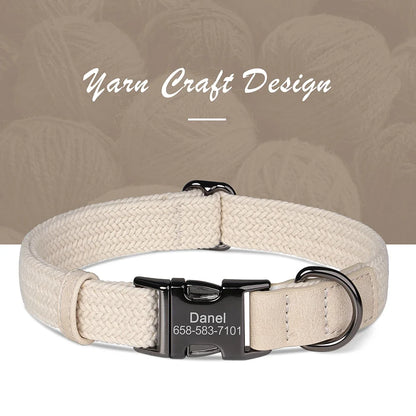 Custom Dog Collar Free Engraved Pet Name