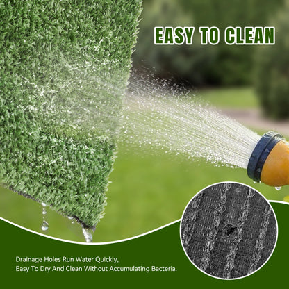 7FT×12FT Realistic Artificial Turf Grass  Pet Dog-Friendly