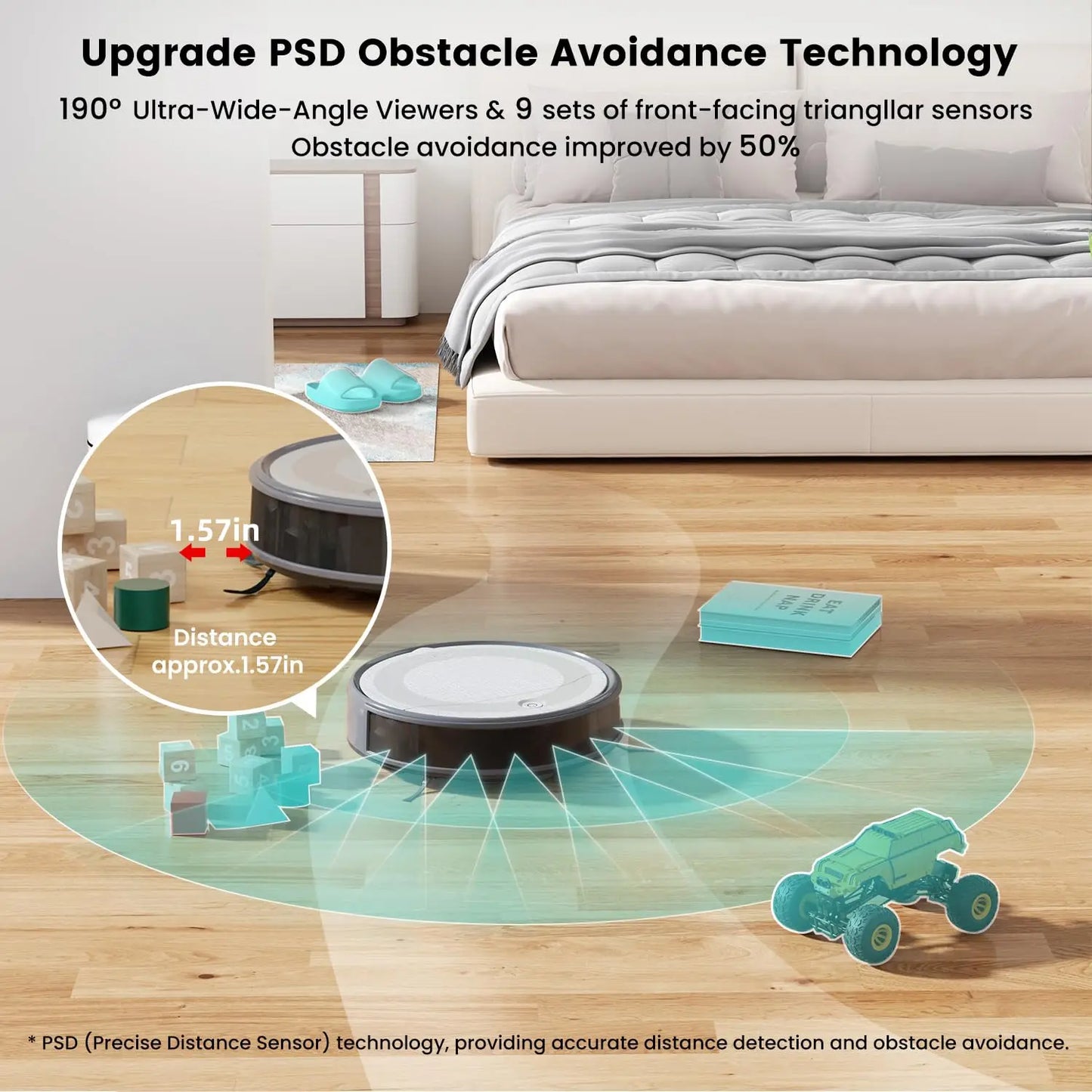 Lefant M310 Robot Vacuum Cleaner Voice Control