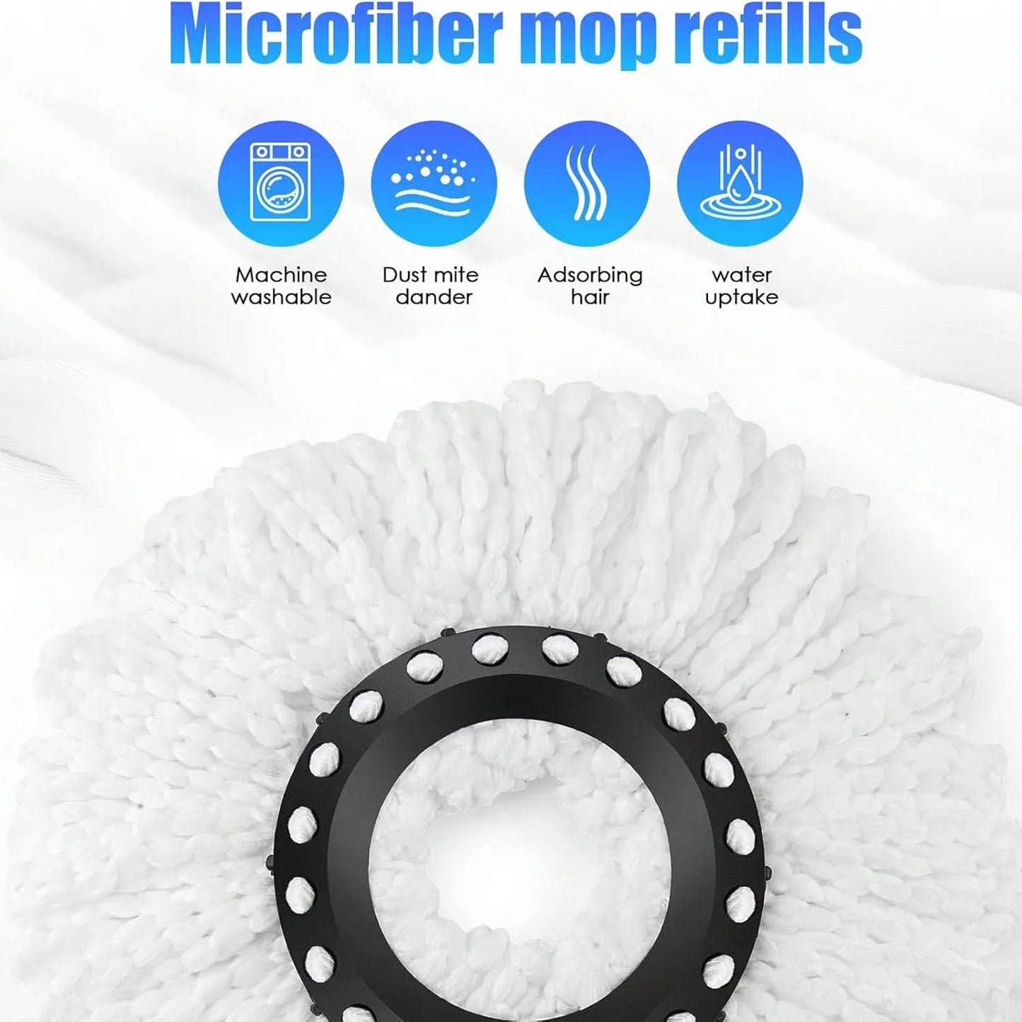 Spin Mop Bucket Set with Soap Dispenser