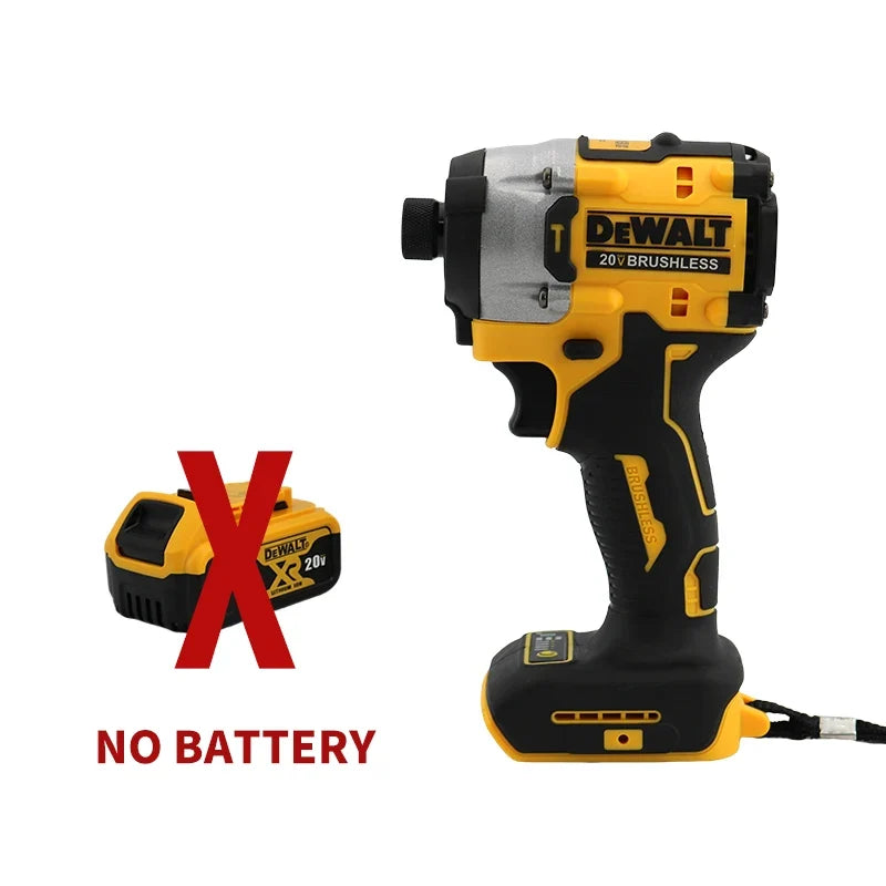 Dewalt DCF860 Wireless Brushless Screwdriver 20V Lightweight Impact Electric Tool Portable Power Drill for Home Improvement