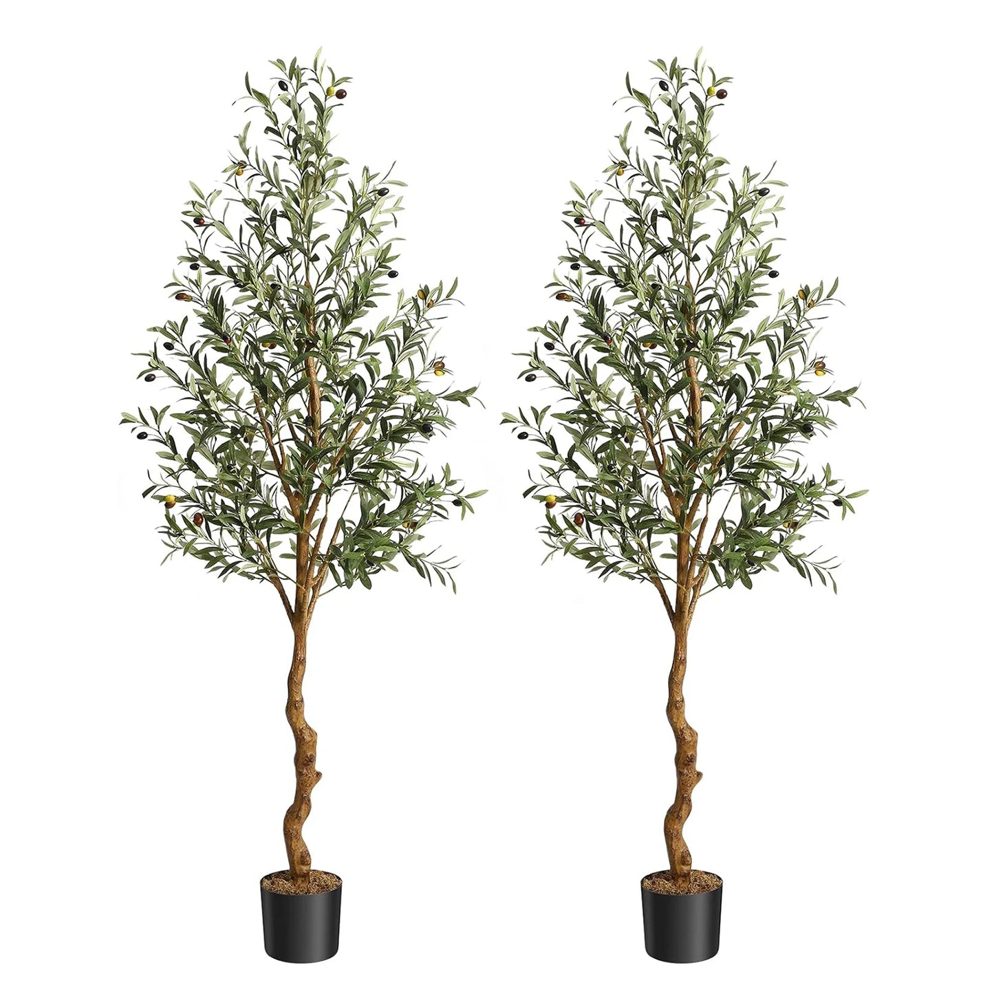 Artificial Olive Tree Plastic Plants in Pot