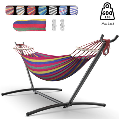 Hammock with Adjustable Stand w/Storage Bag