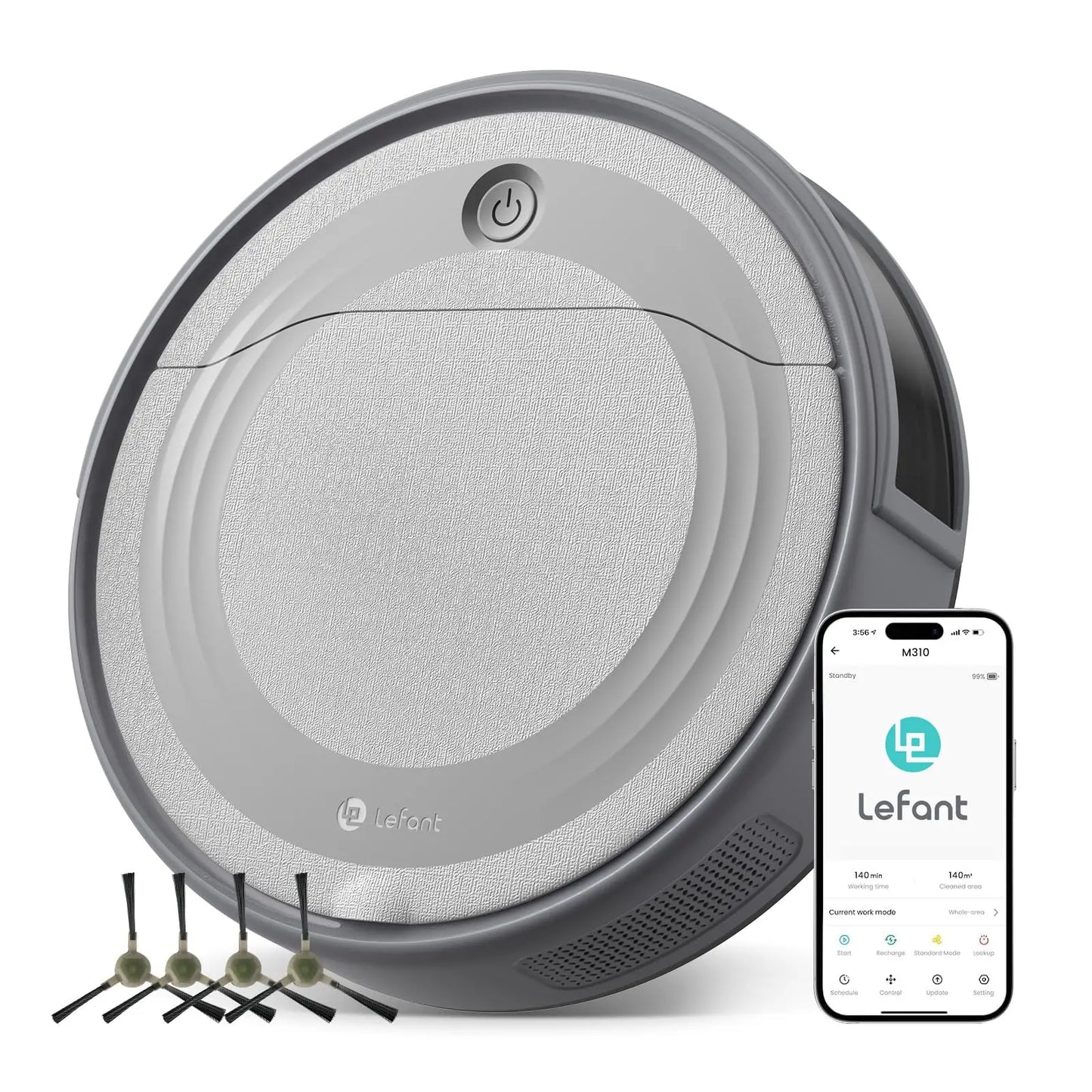 Lefant M310 Robot Vacuum Cleaner Voice Control