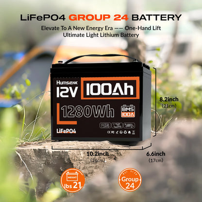 Lithium Battery For RV/ Vans/ Trolling Motor