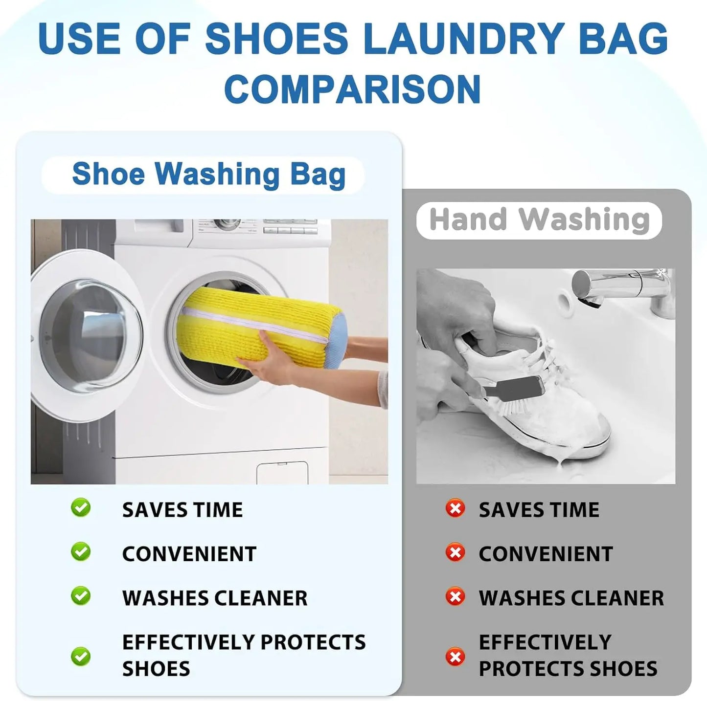 1 PCS Shoe Washing Machine Bag