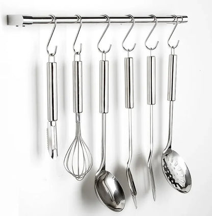 10-30PCS Metal S Hooks Stainless Steel