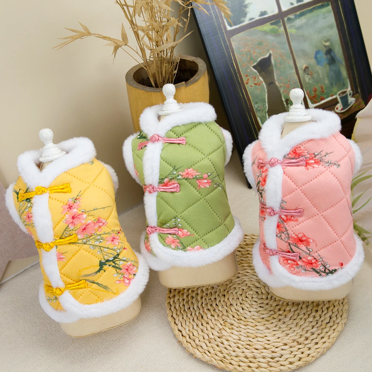 New Year Chinese Pet Dog Tang Suit