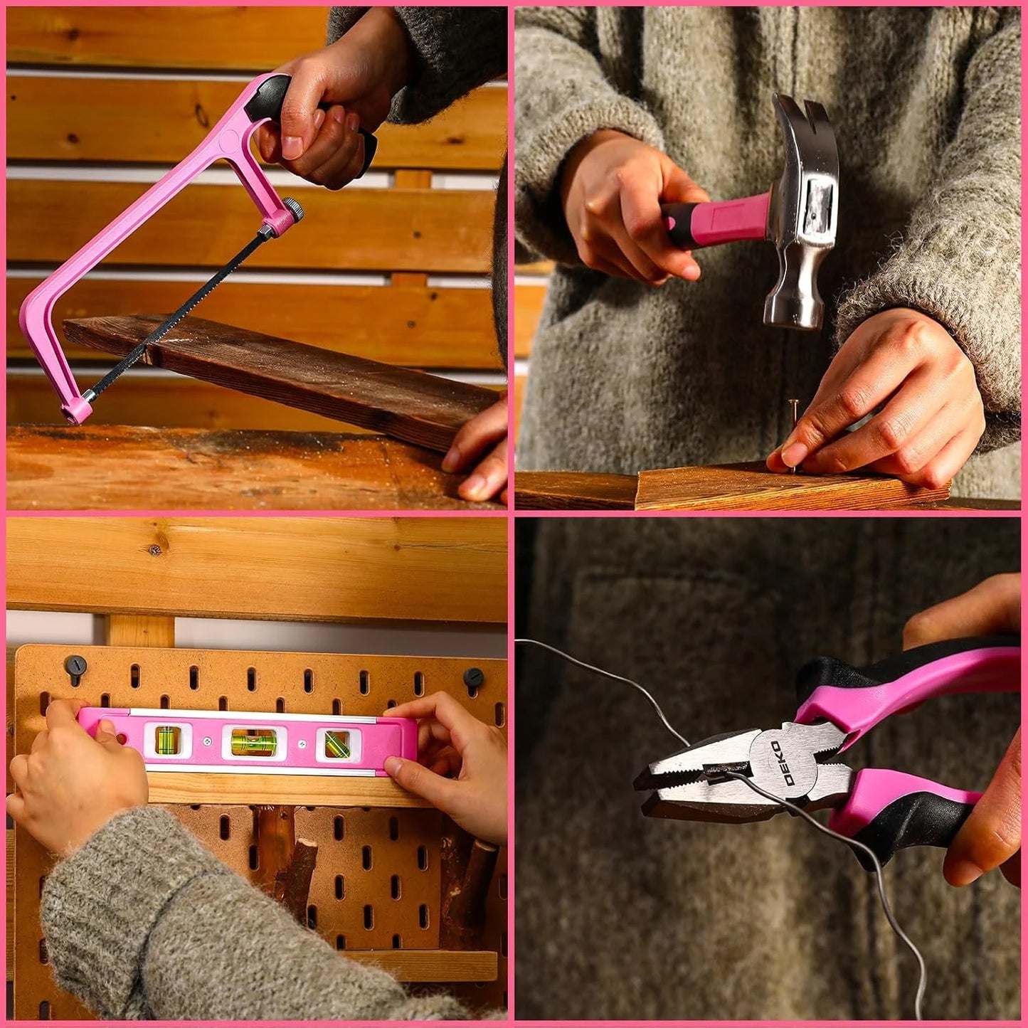 Mechanic Toolbox with 12V Power Cordless Drill
