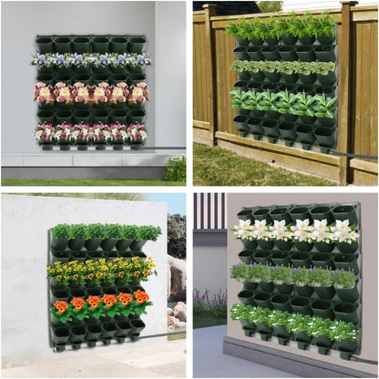 Self-Watering Vertical Garden Planter with 36 Pockets