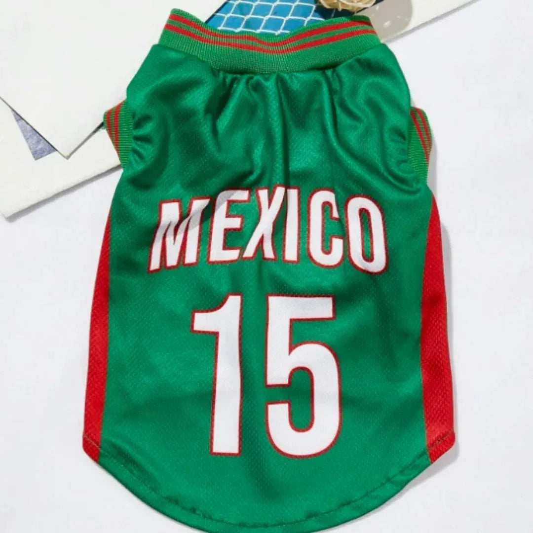 Football Uniform Large Dog Jersey Basketball Sport Clothes