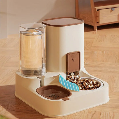 All-in-one Food Water Feeding Machine Feeding Dispenser