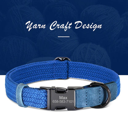 Custom Dog Collar Free Engraved Pet Name