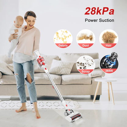 Cordless Vacuum Cleaner, With Smart LED Display