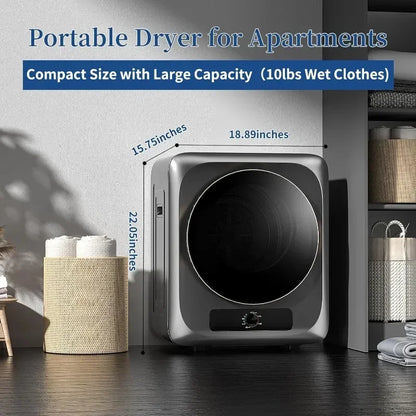 Portable Washing Machine and Dryer Set, 25lbs