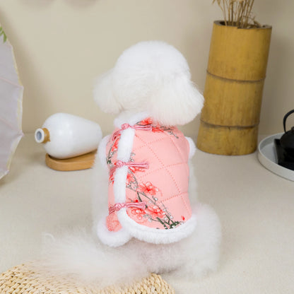 New Year Chinese Pet Dog Tang Suit