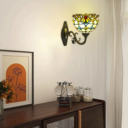 Tiffany Wall Lamp Wall Light Indoor Vintage