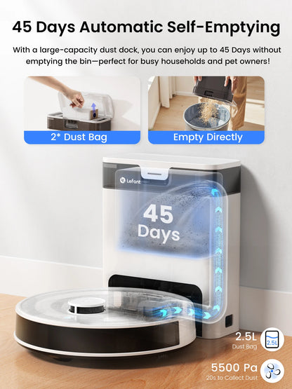 M2 Pro Robot Vacuum and Mop Combo