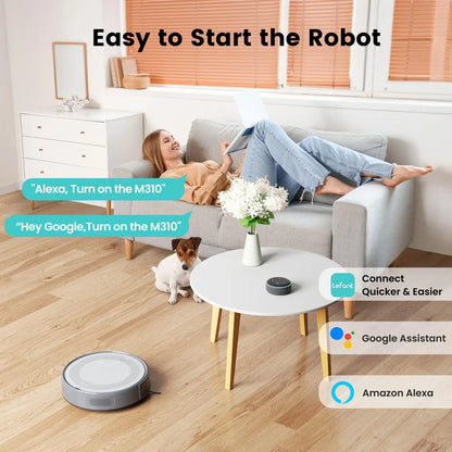 Lefant M310 Robot Vacuum Cleaner Voice Control
