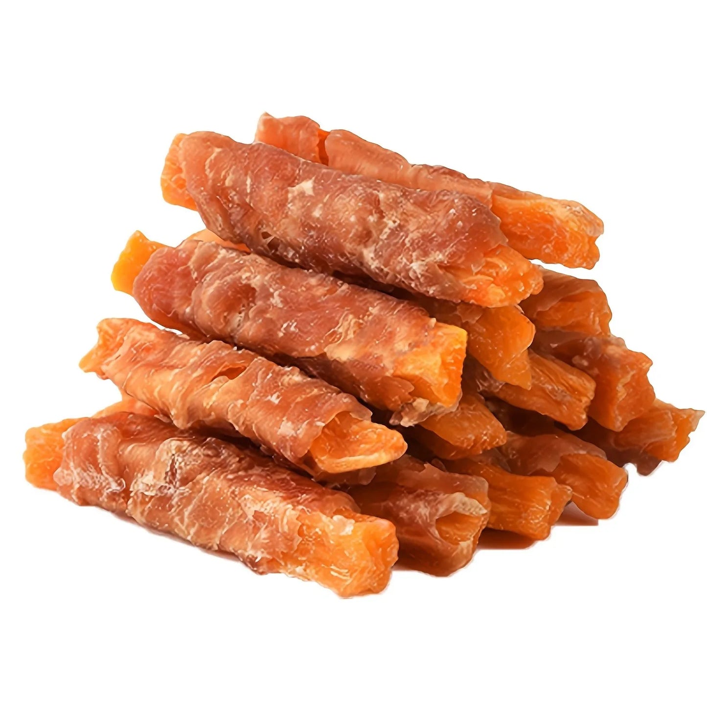Training Treats: Chicken & Duck Wrapped Sweet Potato