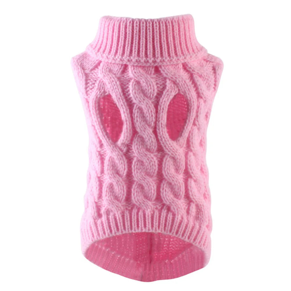 Sweater Fashion Solid Fried Dough Twists Knitting