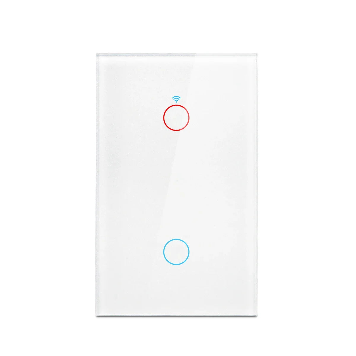 Tuya Smart Switches US Neutral Wire/No Neutral Wire Required 1/2/3/4 Gang Light WiFi Touch Switch Work with Alexa Google Home