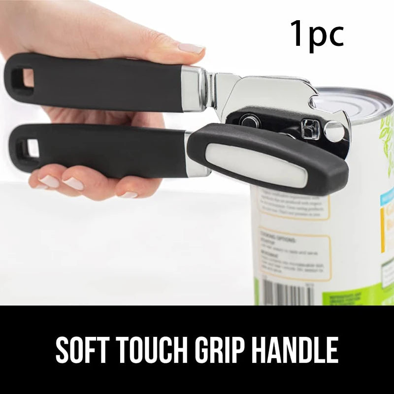 Easy-Grip Can Opener, Sharp Edges.