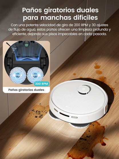 Lefant Robot Vacuum Mop, Self Emptying,