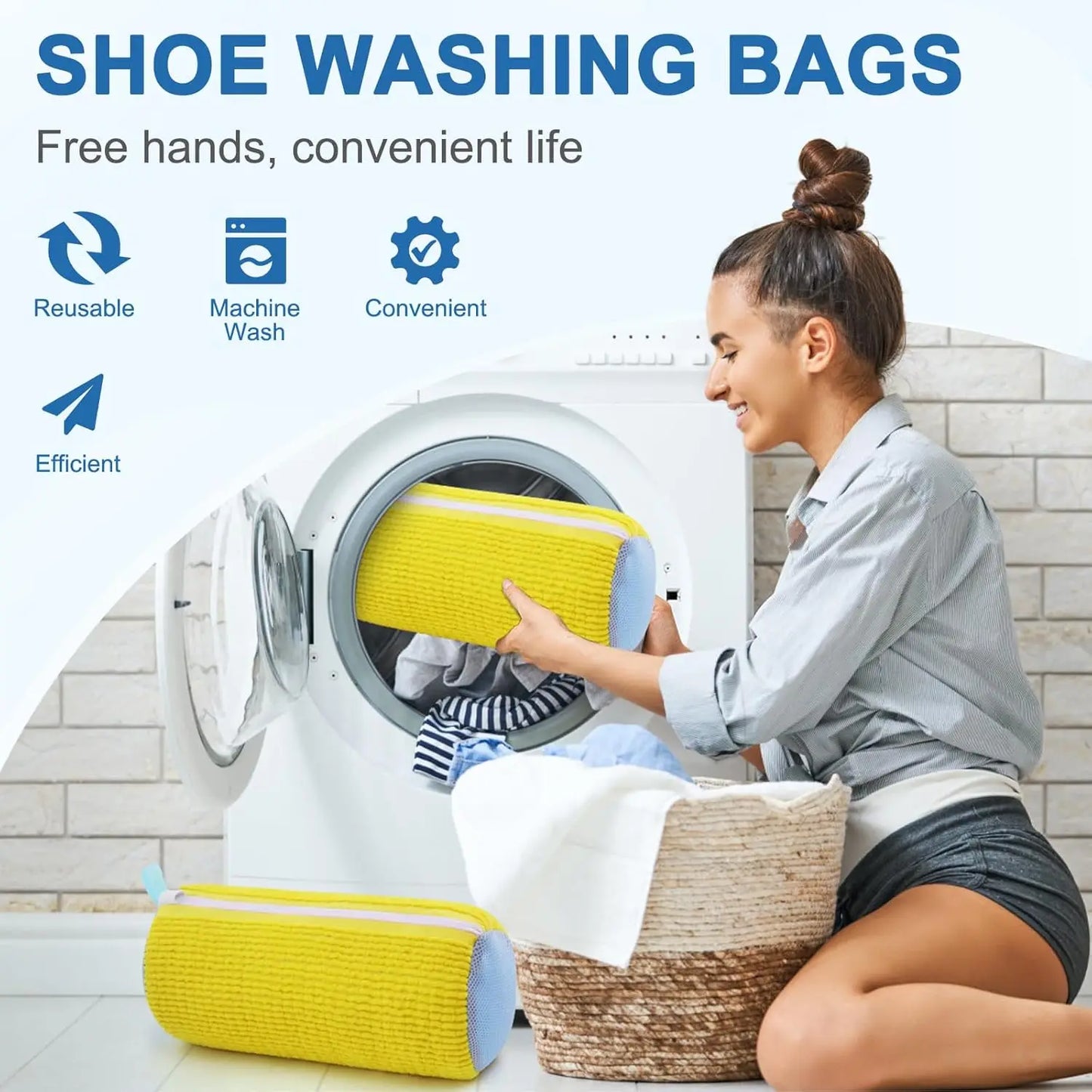 1 PCS Shoe Washing Machine Bag