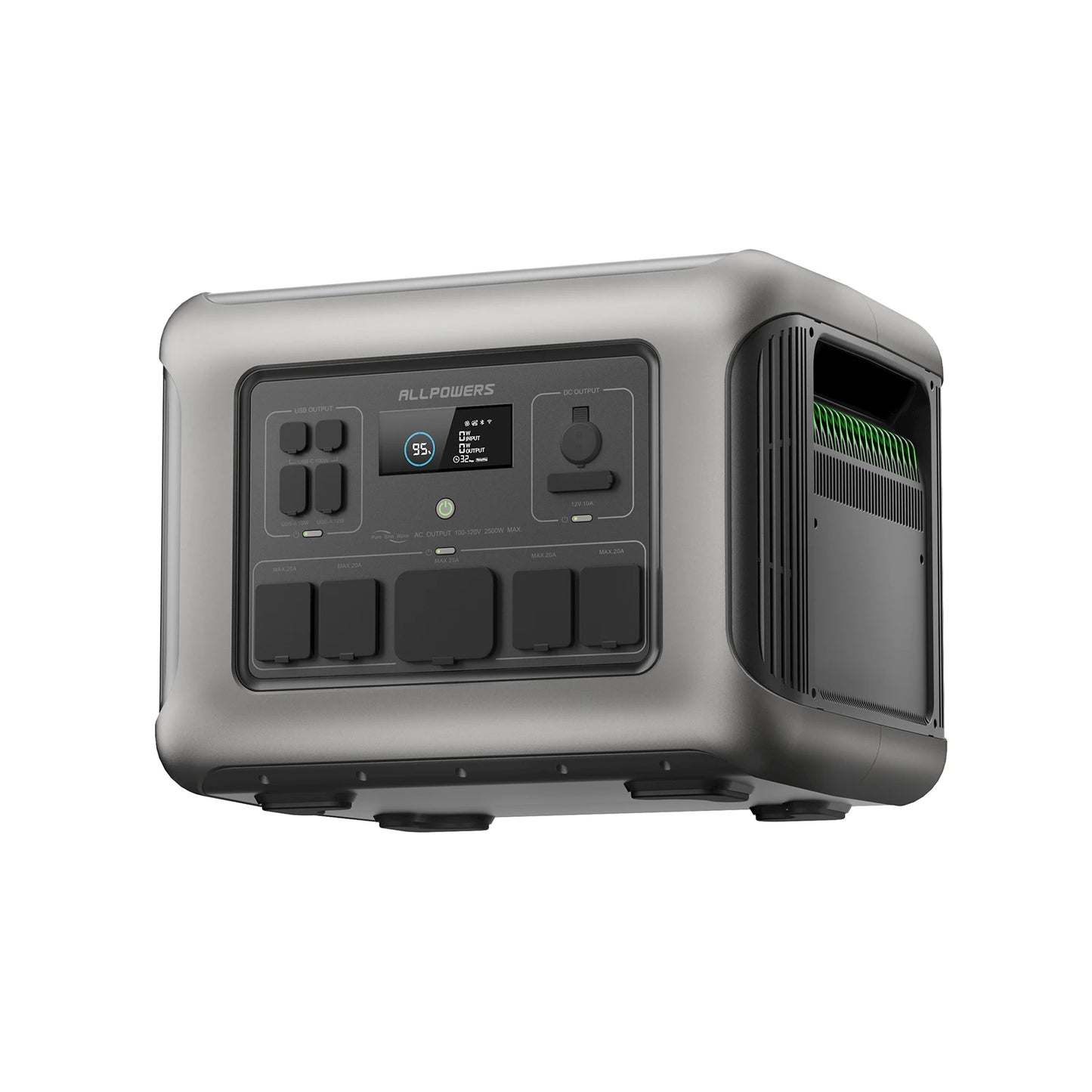 Portable Power Station R600, 299Wh LiFeP04 Battery