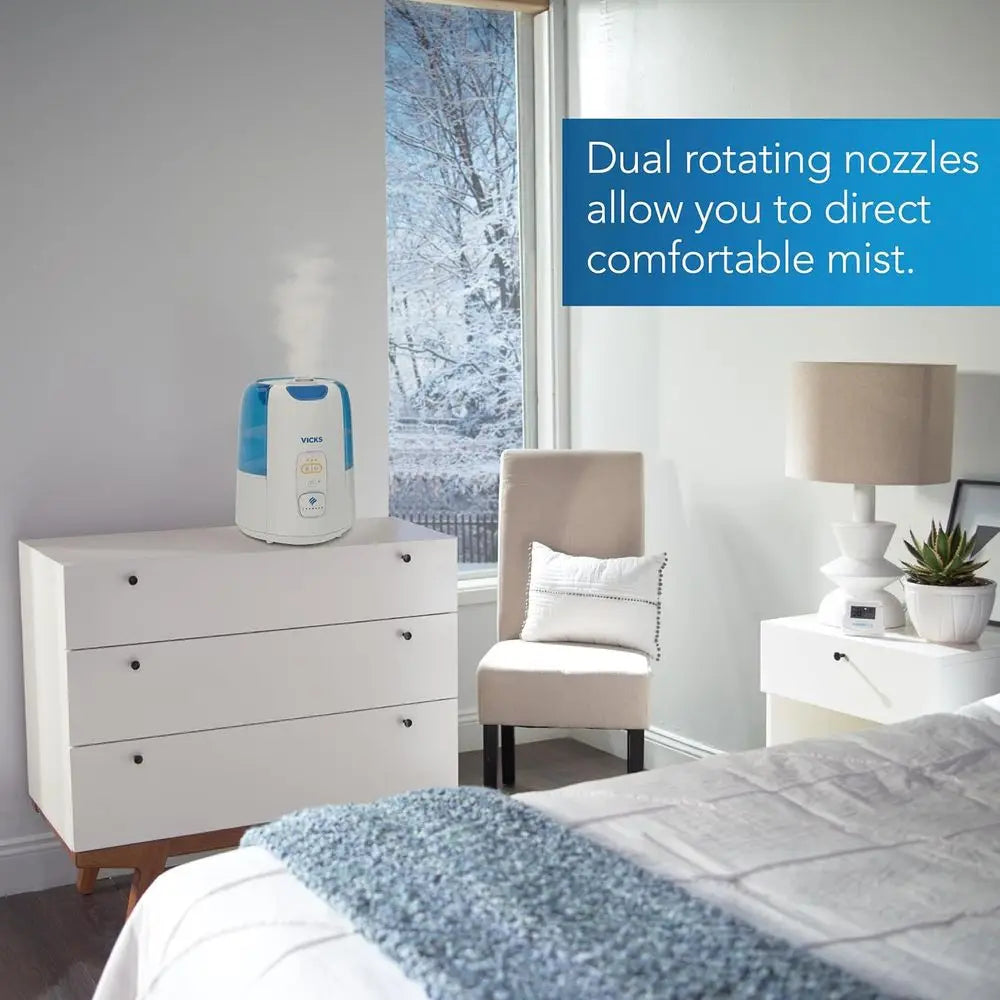 Dual Mist Humidifier with Fusion Tech