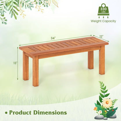 Wooden Plant Stand Outdoor Indoor Solid Wood Flower Pot Holder Display Shelf
