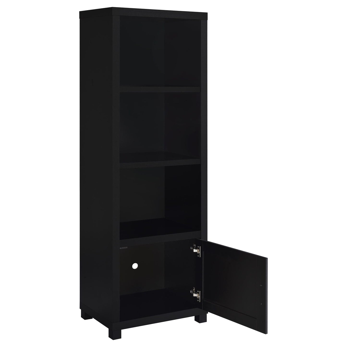 Sachin 3-piece Entertainment Center 79-inch TV Stand Black
