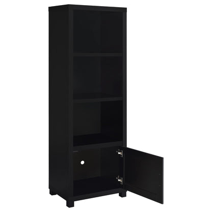 Sachin 3-piece Entertainment Center 79-inch TV Stand Black