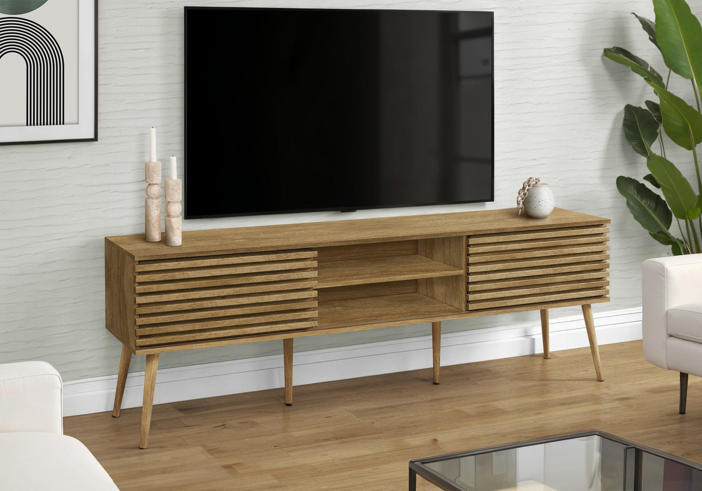 72 Inch Media Entertainment Center