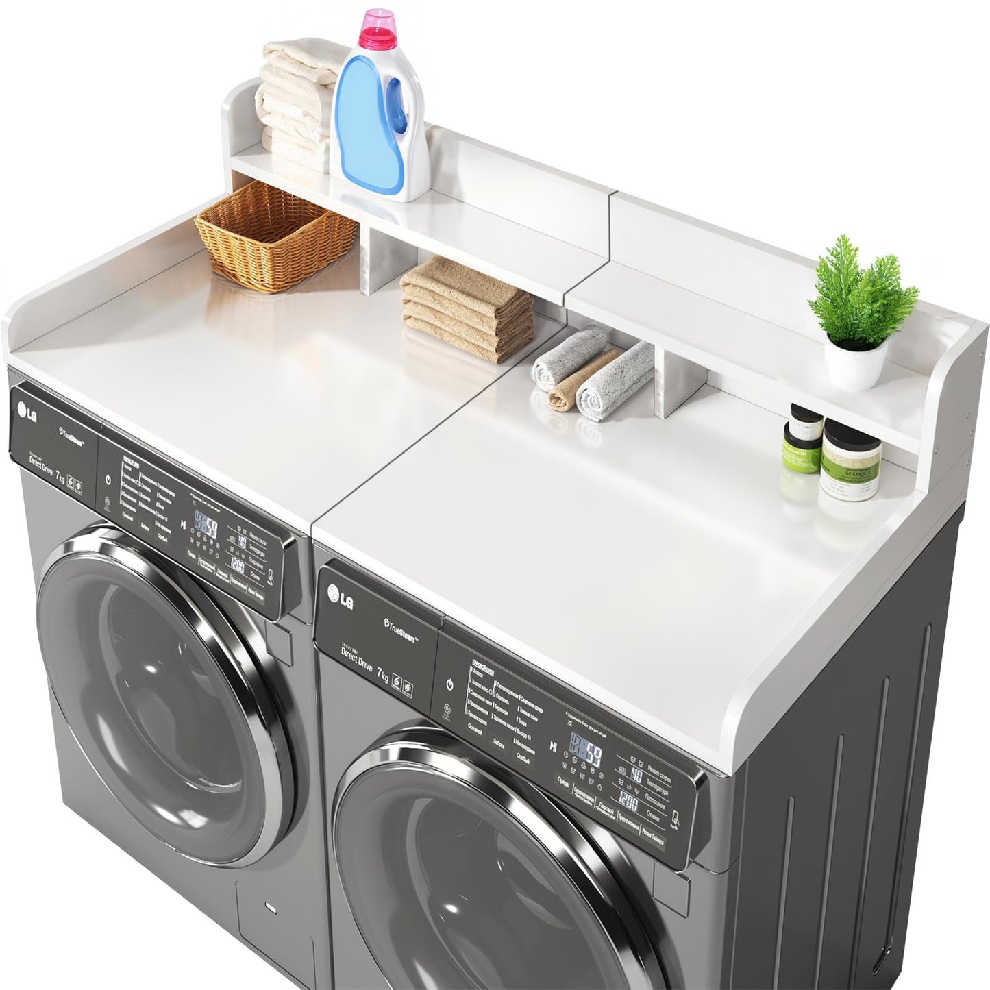 Washer Dryer Countertop with Non-slip Pads