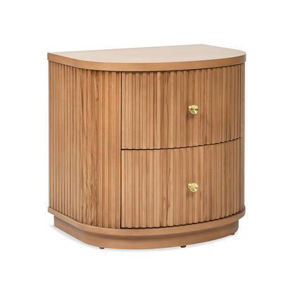Valentine 24" 2-Drawer Storage Side Table