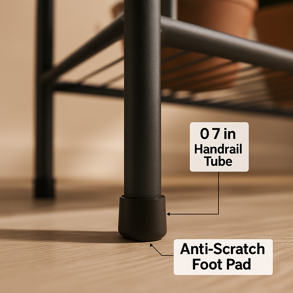 3 Tier Plant Stand Shelf for Indoor Outdoor Display