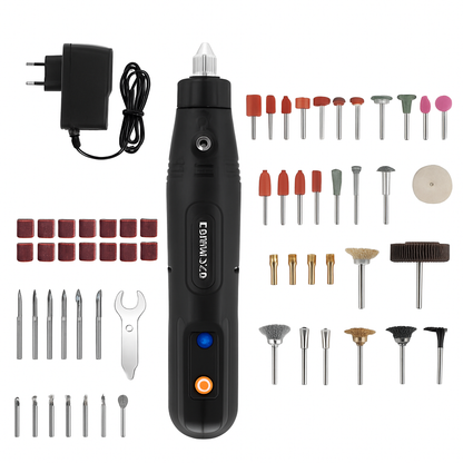 Corded Rotary Tool Kit with Accessories Set