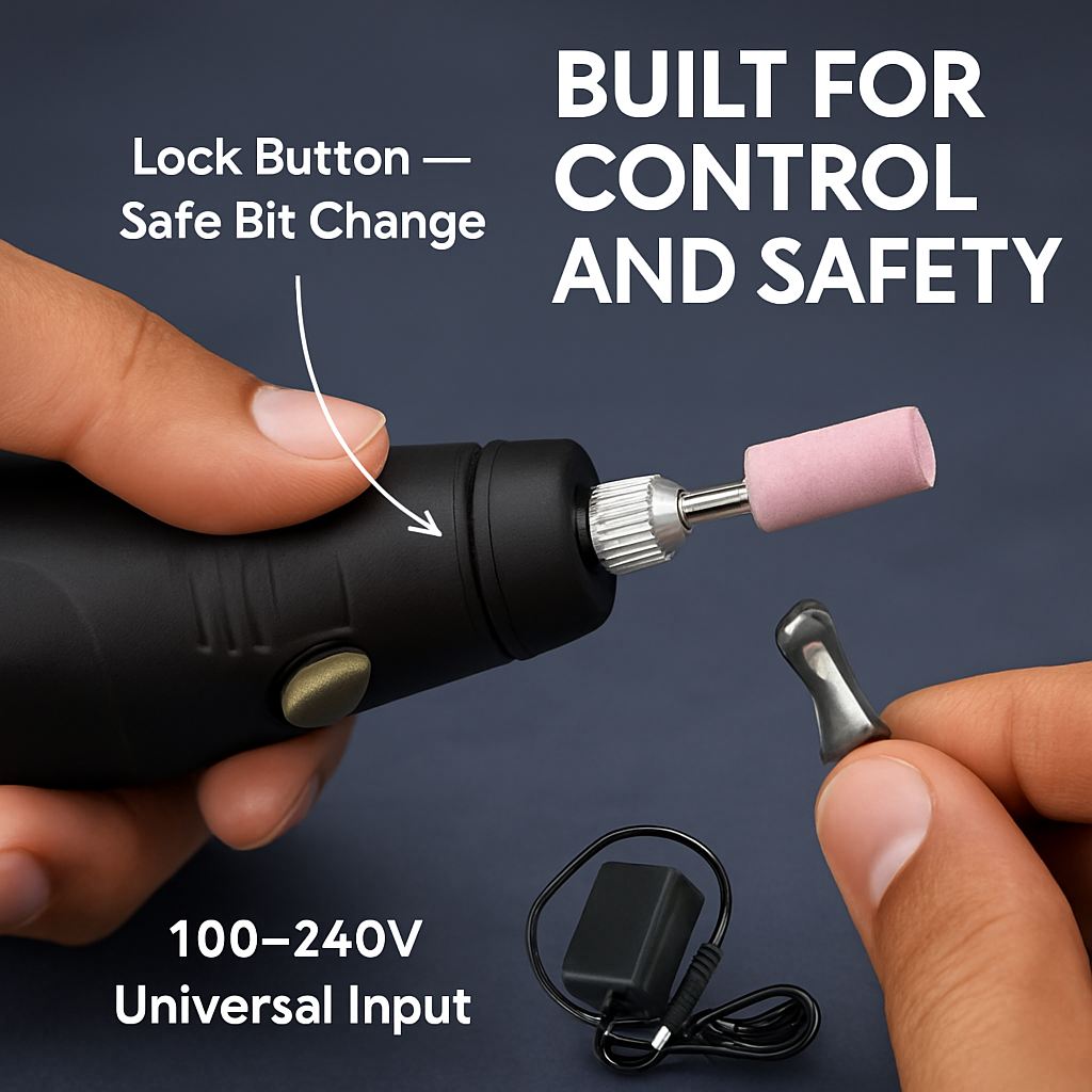 Corded Rotary Tool Kit with Accessories Set
