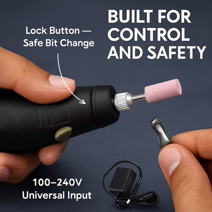 Corded Rotary Tool Kit with Accessories Set
