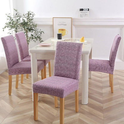 New Chair Covers Spandex Stretch Chair Covers Dining Slipcover Decorative Chair Cover floral For Kitchen Wedding Banquet Hotel Stretch Armless Chair Slipcover for Dining Room Seat Cushion, Spandex Kitchen Parson Chair Protector Cover, Removable & Washable