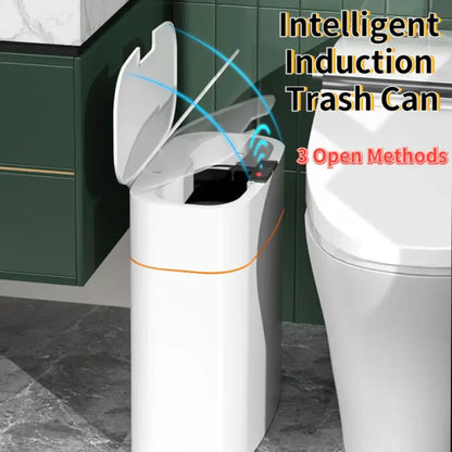 Smart Touchless Motion Sensor Trash can for Home and Car