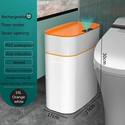 Smart Touchless Motion Sensor Trash can for Home and Car