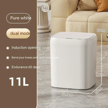 Smart Touchless Motion Sensor Trash can for Home and Car