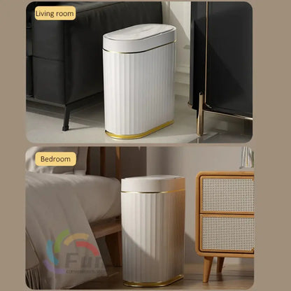 Smart Touchless Motion Sensor Trash can for Home and Car